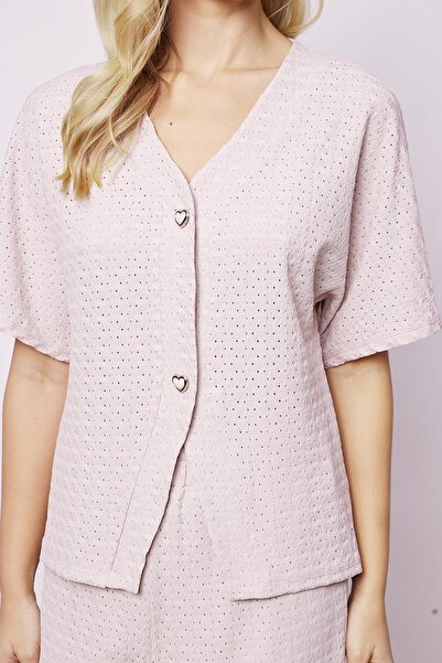 Jument Stylish Women's Cardigan - Loose Sleeve, Lycra, First Class Fabric, Stone Color