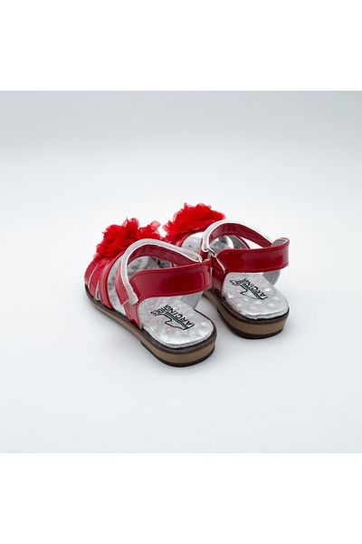Arçın Shoes Tulle Detailed Girls Sandals – Colorful Touch to Little Steps