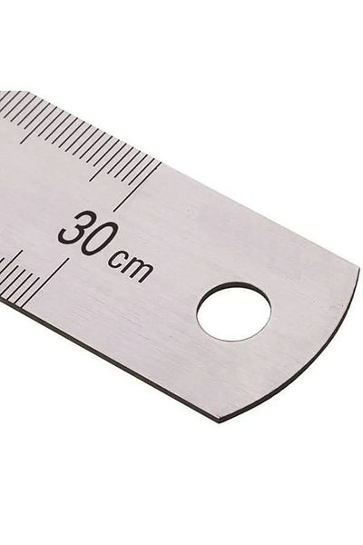 New Art Hobby 30 Cm Steel Ruler
