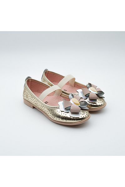 Arçın Shoes Girl's Ballerina Ballerina with Bow Detail – Elegance for Little Feet