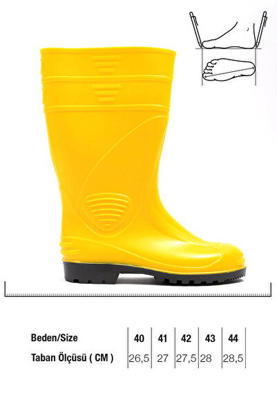 Banyolove Long Travel Yellow Boots