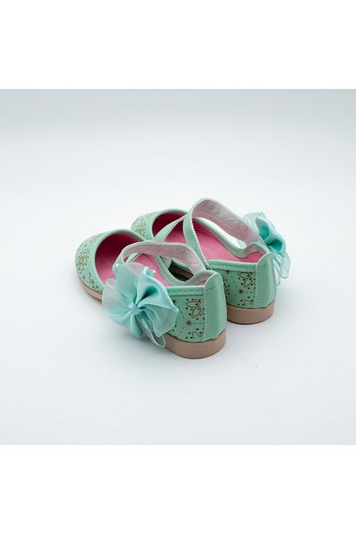 Arçın Shoes Fuchsia Floral Patterned Girls' Shoes – Add Elegance to Little Steps