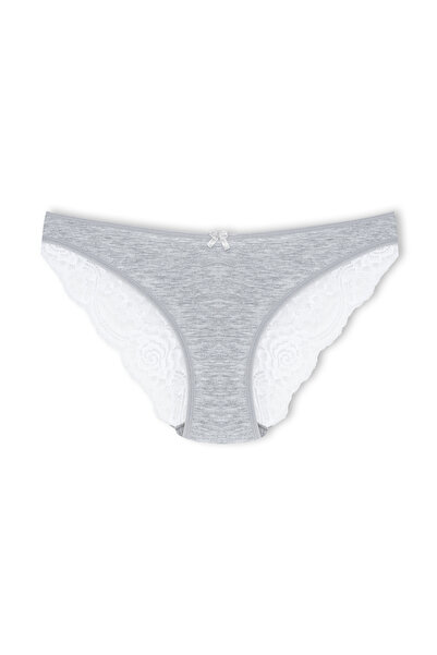 HNX 4-панельні бавовняні трусики з мереживною задньою частиною