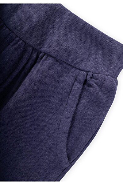 Cigit Organik Müslin Pantolon 2-8 Yaş Lacivert