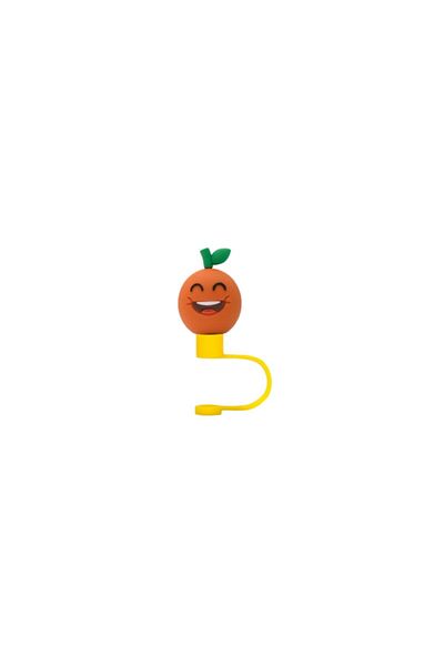 GECEDENİZ Three-Dimensional Fruit Thermos Straw Stopper