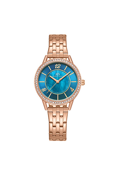 Kenneth Scott Kenneth Scott K23537-RBKMN Women Analog Display Watch & Stainle...