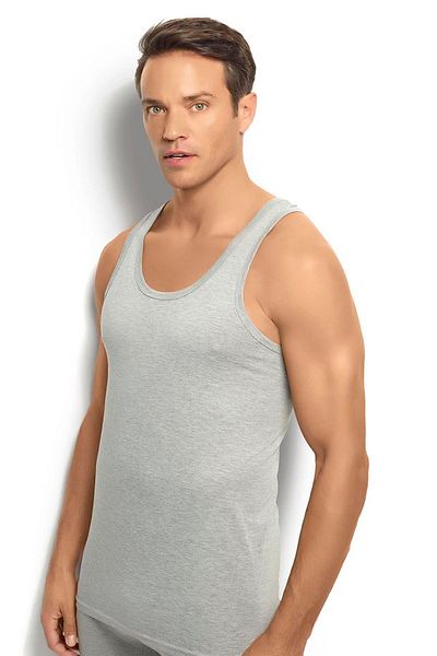 Jiber 113 1 Men's Cotton Back Cross Rambo Undershirt