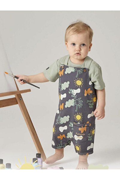 Bebetto Salopet Şort Takım 2'li ( Summer Cool)