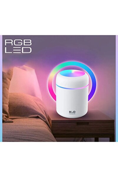 H2O Humidifier H2o 300 Ml Ulrasonik Hava Nemlendirici Ve Aroma Difüzörü V107