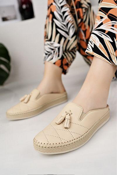 Diego Carlotti Genuine Leather Women's Casual Slippers Shoes Dd9751