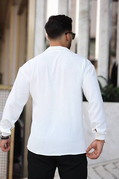 CAN Men's White Summer Aerobin Shirt