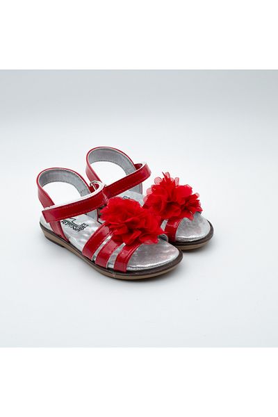Arçın Shoes Tulle Detailed Girls Sandals – Colorful Touch to Little Steps