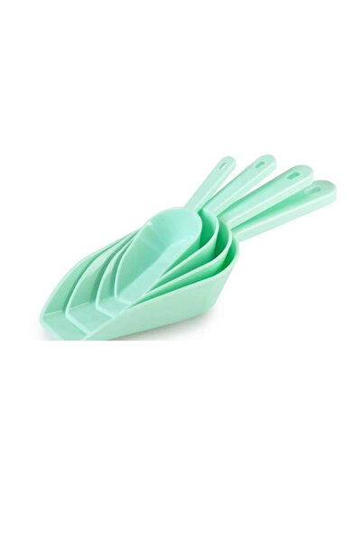 lufy 4 مجرفة طعام، 4 مقاسات من ملعقة قياس المطبخ - مجرفة توابل مجرفة