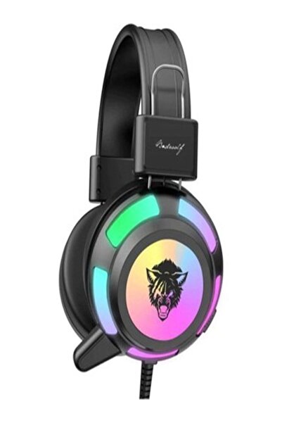DEANB V8 7.1 RGB Işıklı Mikrofonlu Oyuncu Kulaklığı - Süper Surround 50mm Hoparlör