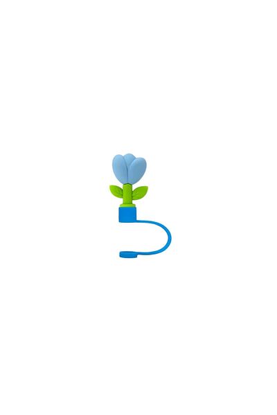 GECEDENİZ Three-Dimensional Thermos Flower Patterned Straw Stopper