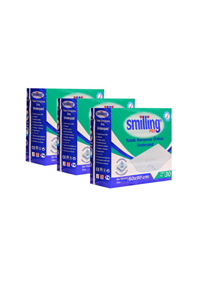 Smilling Pet Köpek Çiş Pedi-hast Altı Koruyucu Bez 60x90 30'lu( 90 ADET )