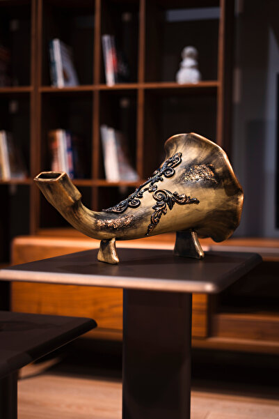 Store El Yapımı Gold Olive Akustik Gramofon