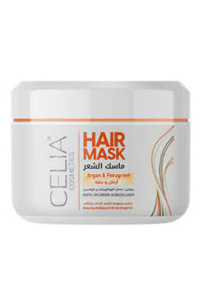 Celia ماسك الارقان والحلبة للشعر التالف والجاف من سيليا