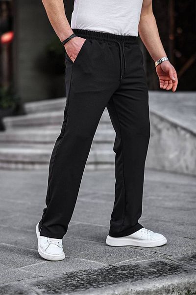 CAN Slit Ribbed Ottoman Baggy Sweatpants