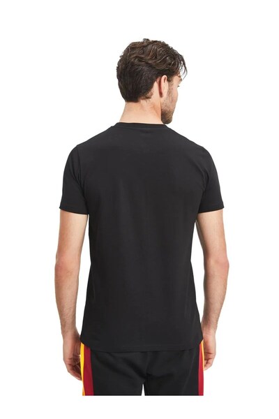 Galatasaray Αυθεντικό μαύρο μπλουζάκι 5 αστέρων