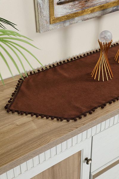 Aisha's Design عداء مع بوم بوم 120 × 40 سم، R-20O