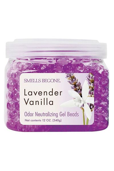 Smell’S Begone Lavender and Vanilla Odor Neutralizing Air Freshener Gel Beads 340g