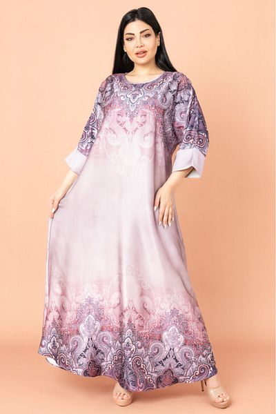 IKKXA Abstract Design Modern Jalabiya