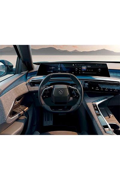 ZDN Case Peugeot 5008 Panoramic I-Cockpit Compatible Multimedia 9H Nano Screen Protector
