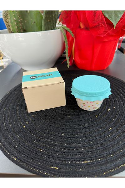 ACAR Enjoy Silicone Lid Mini Porcelain Jar