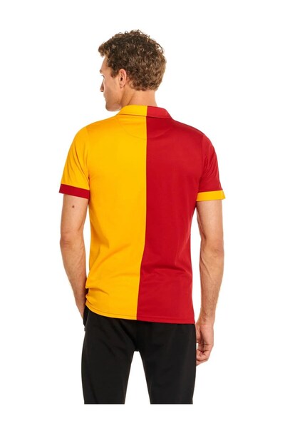 Galatasaray Lisanslı 5 Yıldız Polo Yaka Forma T-Shirt