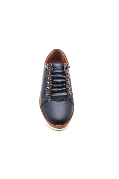 AYMODA AYAKKABI 1102 Leather Elastic Shoes