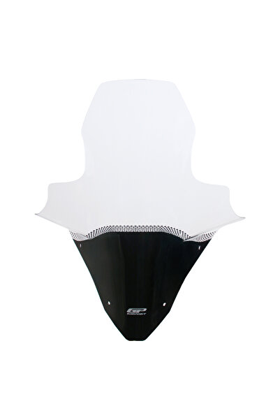 GP KOMPOZİT Honda PCX 125 / 150 2021-2024 Uyumlu Elcikli Ön Cam Şeffaf 78 cm