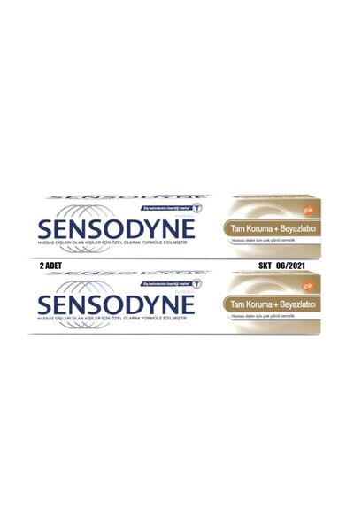 Sensodyne TAM KORUMA 1+1 50 ML.DİŞ MACUNU
