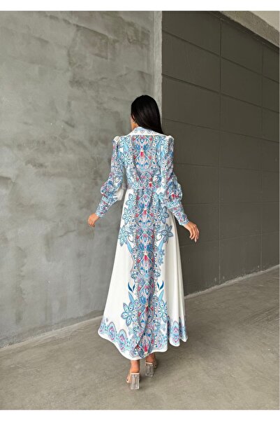 suphias Atlas Fabric Dress (BELT INCLUDED)