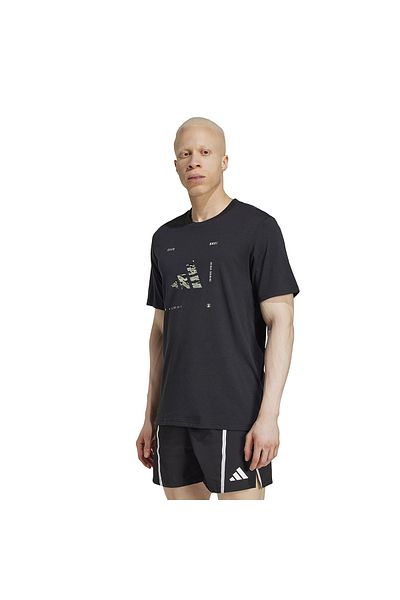 adidas تي شيرت رسمي بشعار مموه للتدريب من Climacool