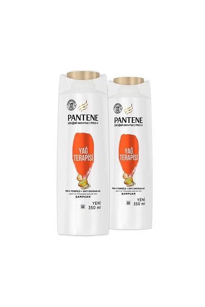 Pantene 350 Ml Shampoo Oil - X 2 Therapy