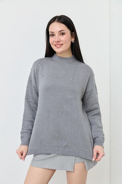 Qutu Butik 231106   Tasli Sweater