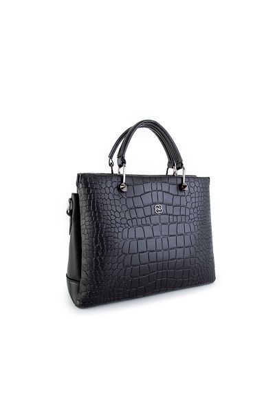 Nas Bag Geantă modelată Nas Bskl cu model de crocodil, cu buzunar la spate