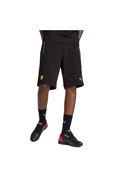 Puma Ανδρικό μαύρο σορτς Ferrari Race σε καθημερινό στυλ 63018401
