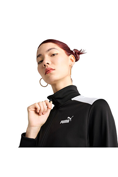 Puma Poly Suit Kadın Siyah Günlük Stil Eşofman Takımı 68507501