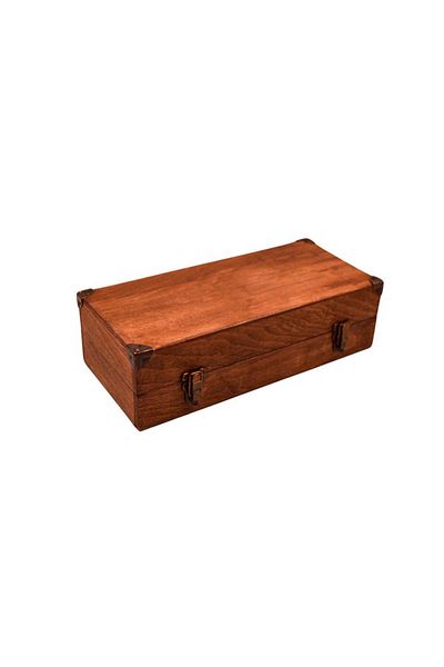 t tun's woods 35cmx14cm Πλάτος - 10cm Ύψος Ξύλινο κουτί οξιάς πολλαπλών χρήσεων