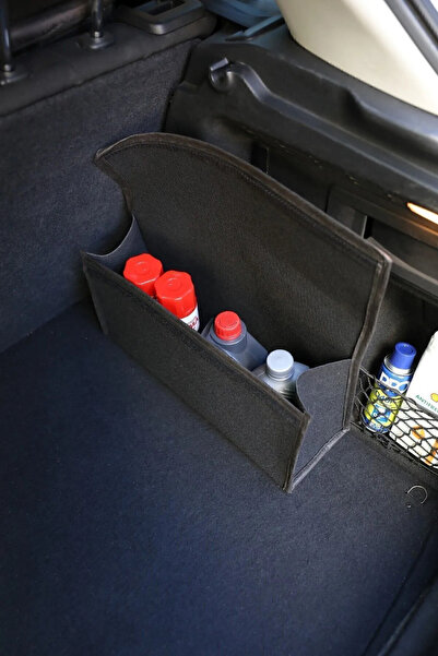 LIGHTNIX Araç Bagaj Düzenleyici Çanta Organizer Araba Çantası Oto Içi Eşya Ak...