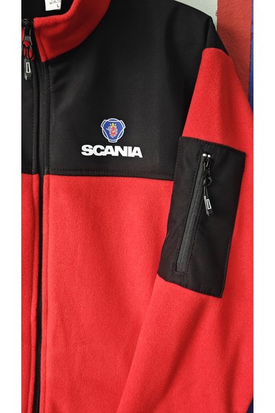 dafri Scania Printed Quality Softsheel Fleece Jacket