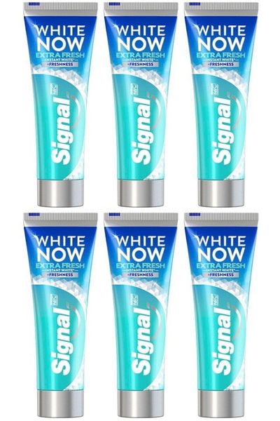 Signal 75 ml Toothpaste White Now X6 Pieces