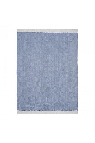 Heinner Home Throw 160x200 cm ZIG Blue