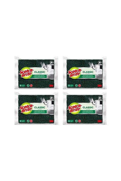 Scotch Brite Nail Protective Sponge 2 Pack X 4 Pieces