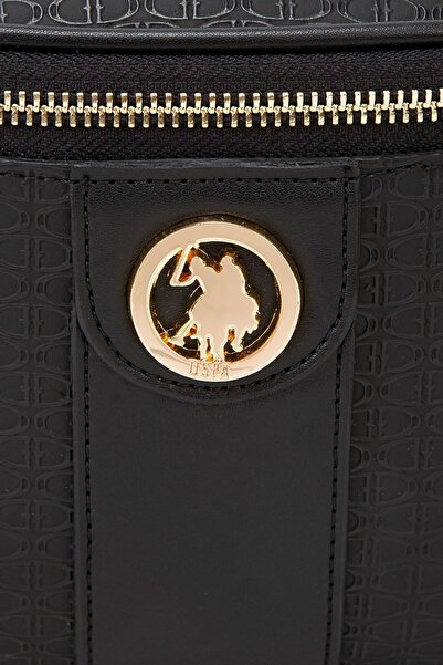 U.S. Polo Assn. Siyah Kadın Bel Çantası Us3071 Online Exclusive