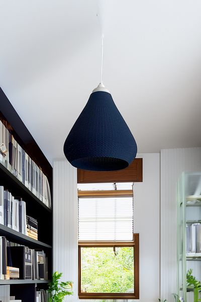 RATEK AHŞAP Trend Knitting Series Navy Blue - Vegan Pla - Beach Living Room Living Room Kitchen