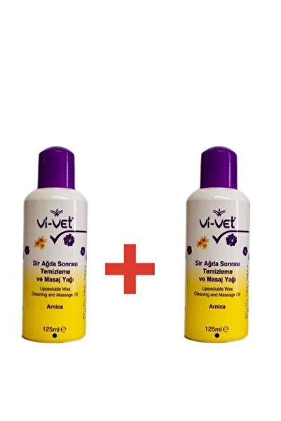 Vi-vet Ağda Sonrası Temizleme Ve Masaj Yağı Arnica 125ml x2