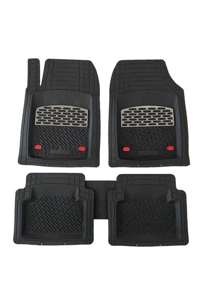 TEAMCAR Fiat Albea 2005 2012 Paspas Derin Havuzlu Krom Karbon